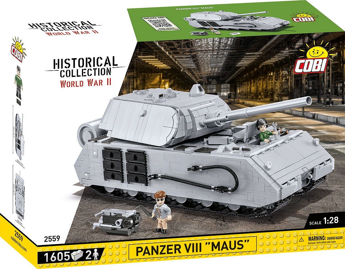 Panzer VIII Maus (COBI-2559) \ Tanks and vehicles \ Cobi.eu